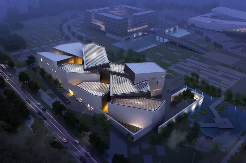 Steel Frame Art Museum Building